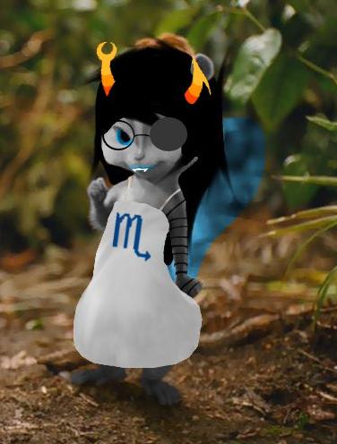 vriska white dress MOSTFLOGGED's Serket Vriska Serket Munk'd by jays-angel