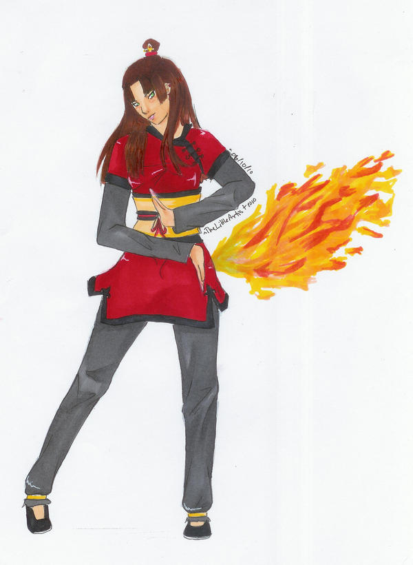 Firebender by TheLittleArtist on DeviantArt