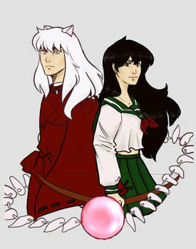 Inu Yasha and Kagome