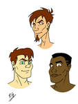 Extreme Ghostbusters - Head Shots 1