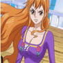 Nami's Purple Outfit from Wano turned into a dress