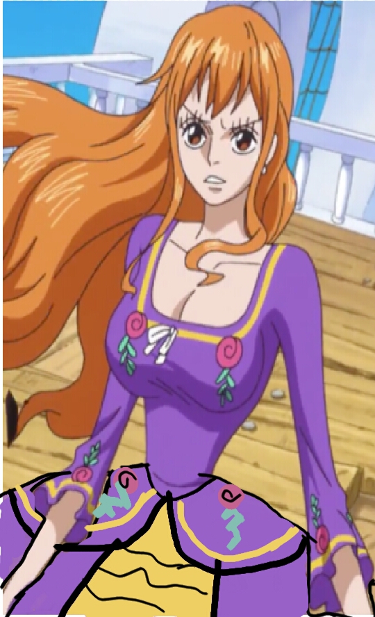 Nami's Purple Outfit from Wano turned into a dress by EmperorRoku on DeviantArt Nami's Purple Outfit from Wano turned into a dress by EmperorRoku on DeviantArt