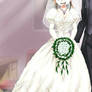 Nami as Ayumi in her Wedding Dress (3)