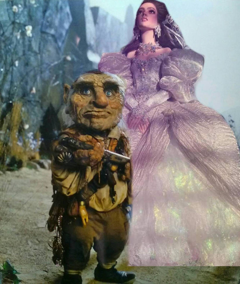 Sarah and Hoggle by EmperorRoku on DeviantArt