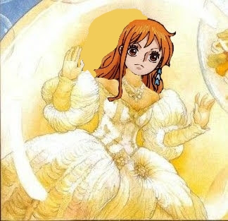 Nami as Yuri Tanima in her Wedding Dress by EmperorRoku on DeviantArt