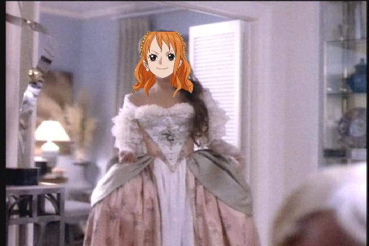 Nami as Yurie in her wedding dress by EmperorRoku on DeviantArt