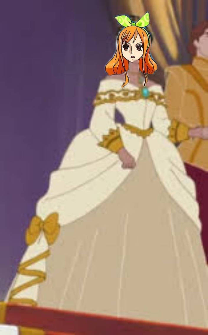 Nami as Princess Diana of Wales in her Wedding Dress : r/OnePiece