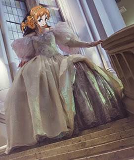 Princess Nami walking down the stairs by EmperorRoku on DeviantArt