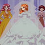 Princess Nami as Honey in her wedding dress #2