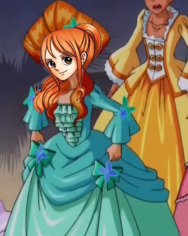 Nami as Yurie in her wedding dress by EmperorRoku on DeviantArt