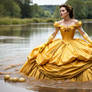 Princess Belle stuck in the muddy river #2