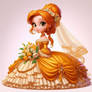 Nami as Elizabeth Swann in her wedding dress Ai #4