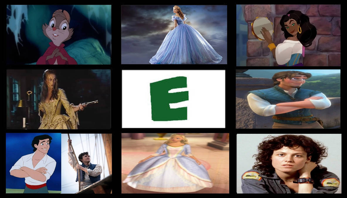 My Favorite Letter E Characters by EmperorRoku on DeviantArt