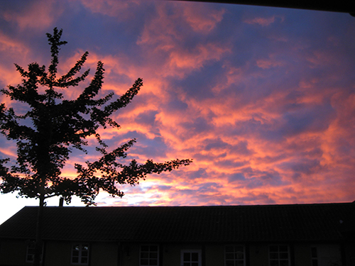 colorful clouds