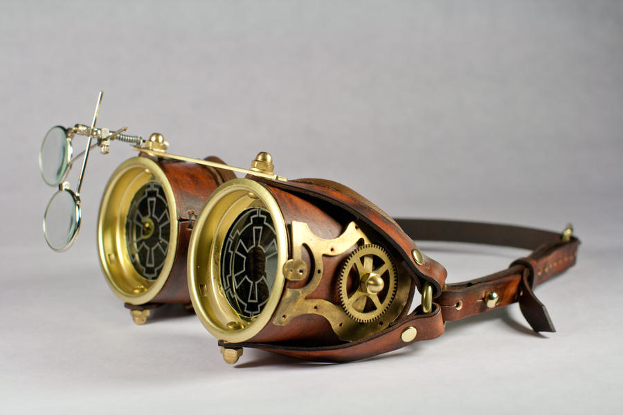 Steampunk Goggles by CraftedSteampunk