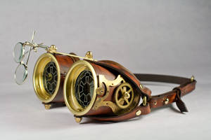 Steampunk Goggles by CraftedSteampunk