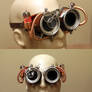 Steampunk Goggles - With Head for Scale