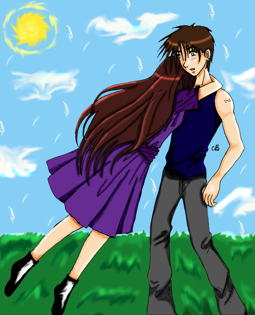 Tackle Hug by ChelseaFavre on DeviantArt Tackle Hug by ChelseaFavre on DeviantArt