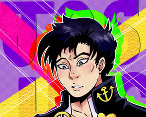 Josuke but His Hair is Down TM