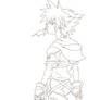 Sora - Lineart