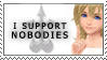 I Support Nobodies Stamp