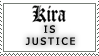 Kira Is Justice - Stamp