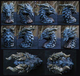 Dragon Bust on etsy