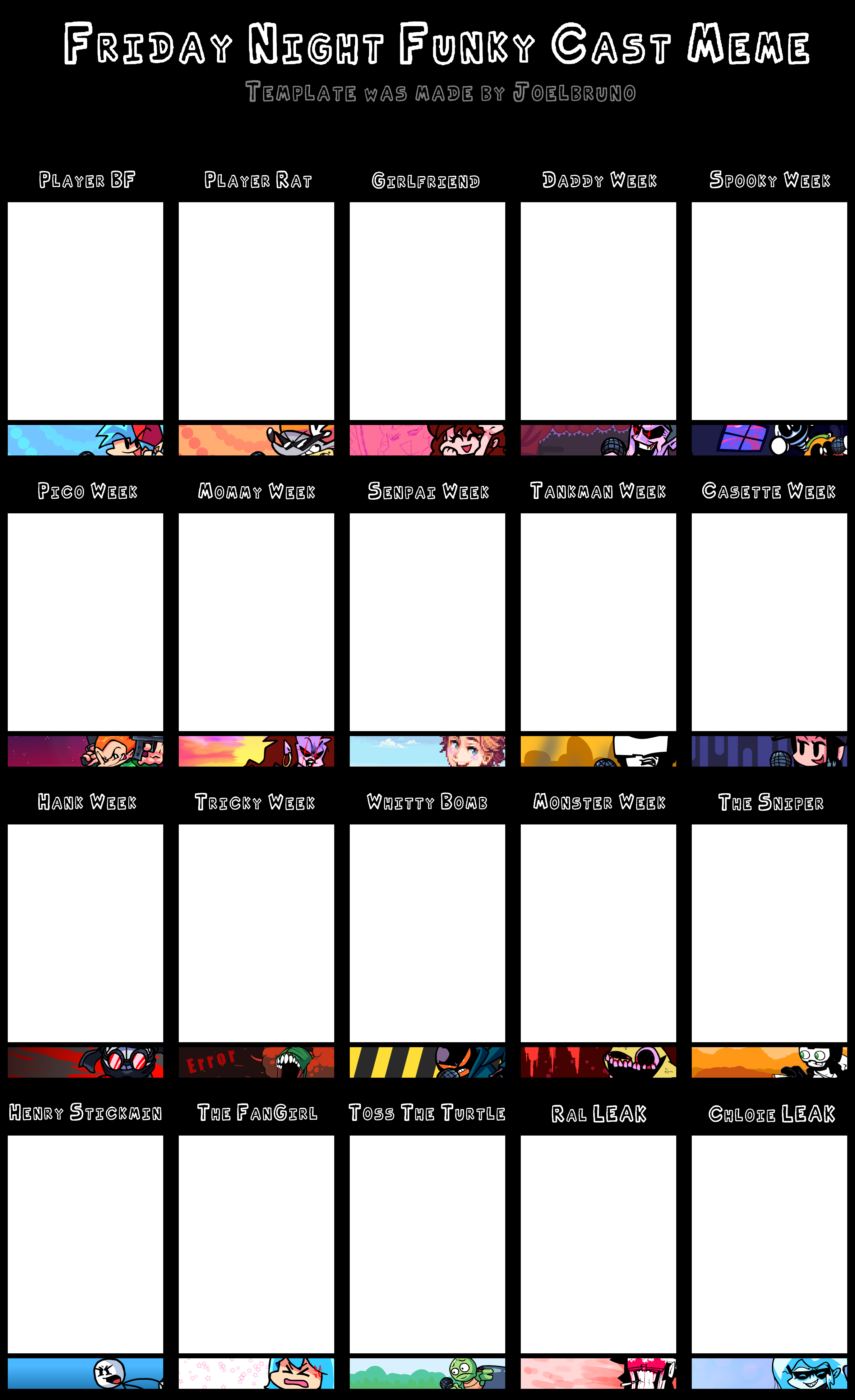 Fnf Cast Meme Template fnf-cast-meme-template
