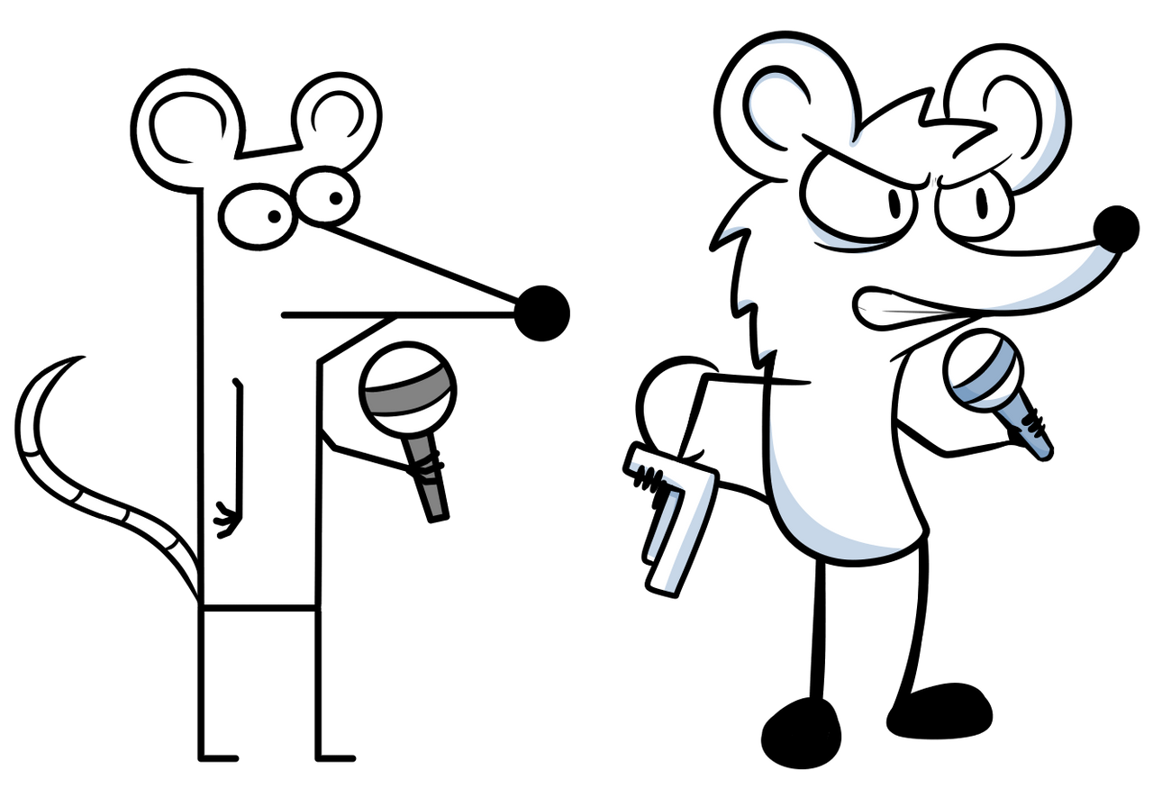 Simpons Ricky The Rat Ricky The rat by joelbrunomanrique on DeviantArt