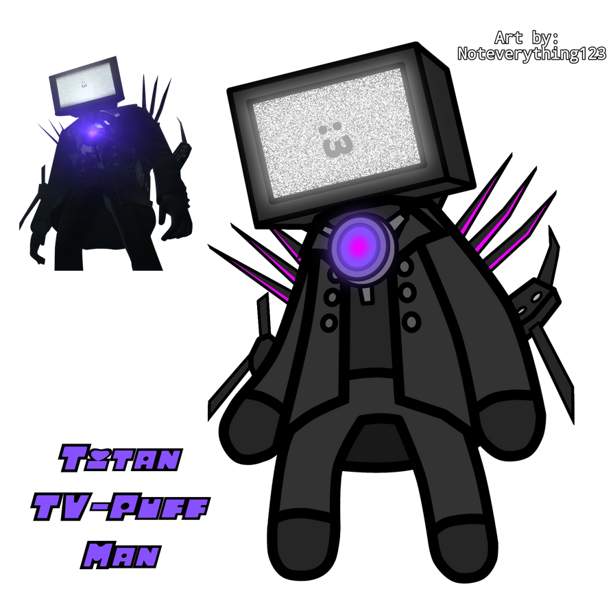 Titan TV-Man in Powerpuff Style by Noteverything123 on DeviantArt