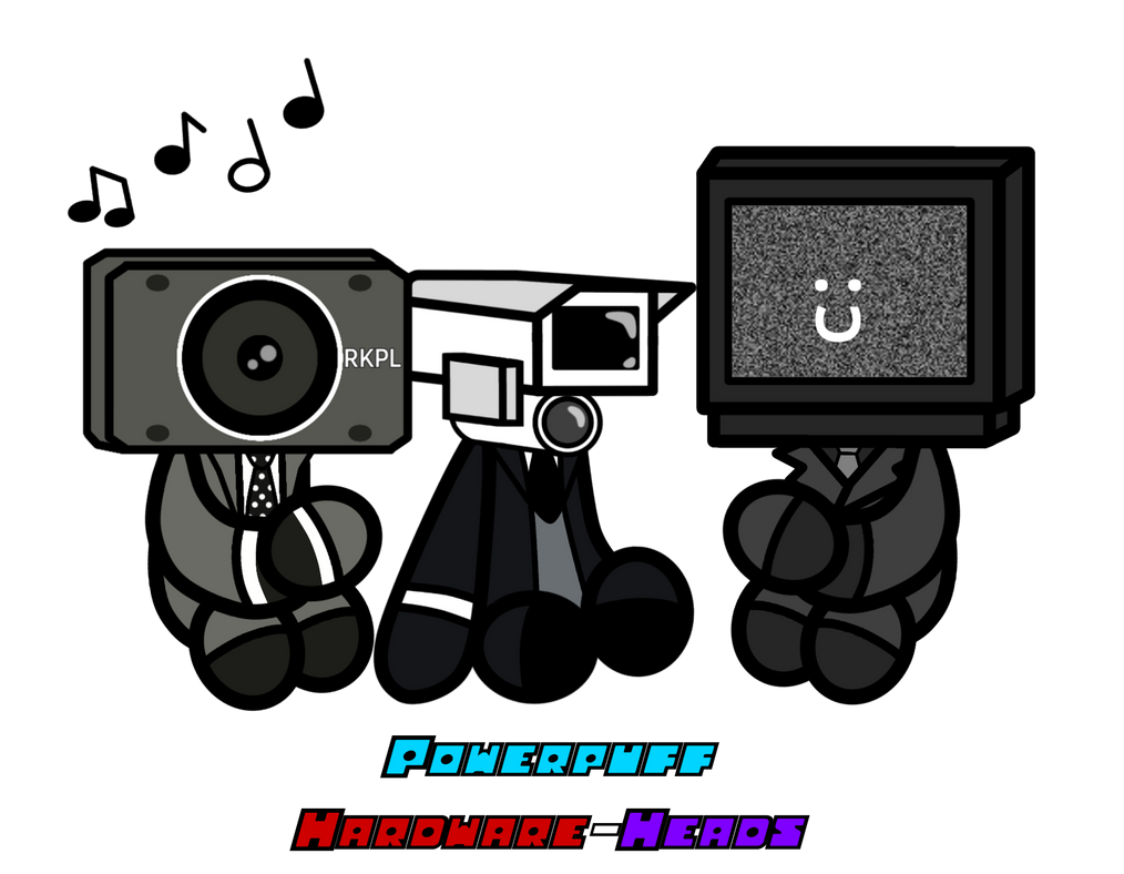 Powerpuff Cameraman, Speakerman, and TVman (PT. 2) by Noteverything123 ...