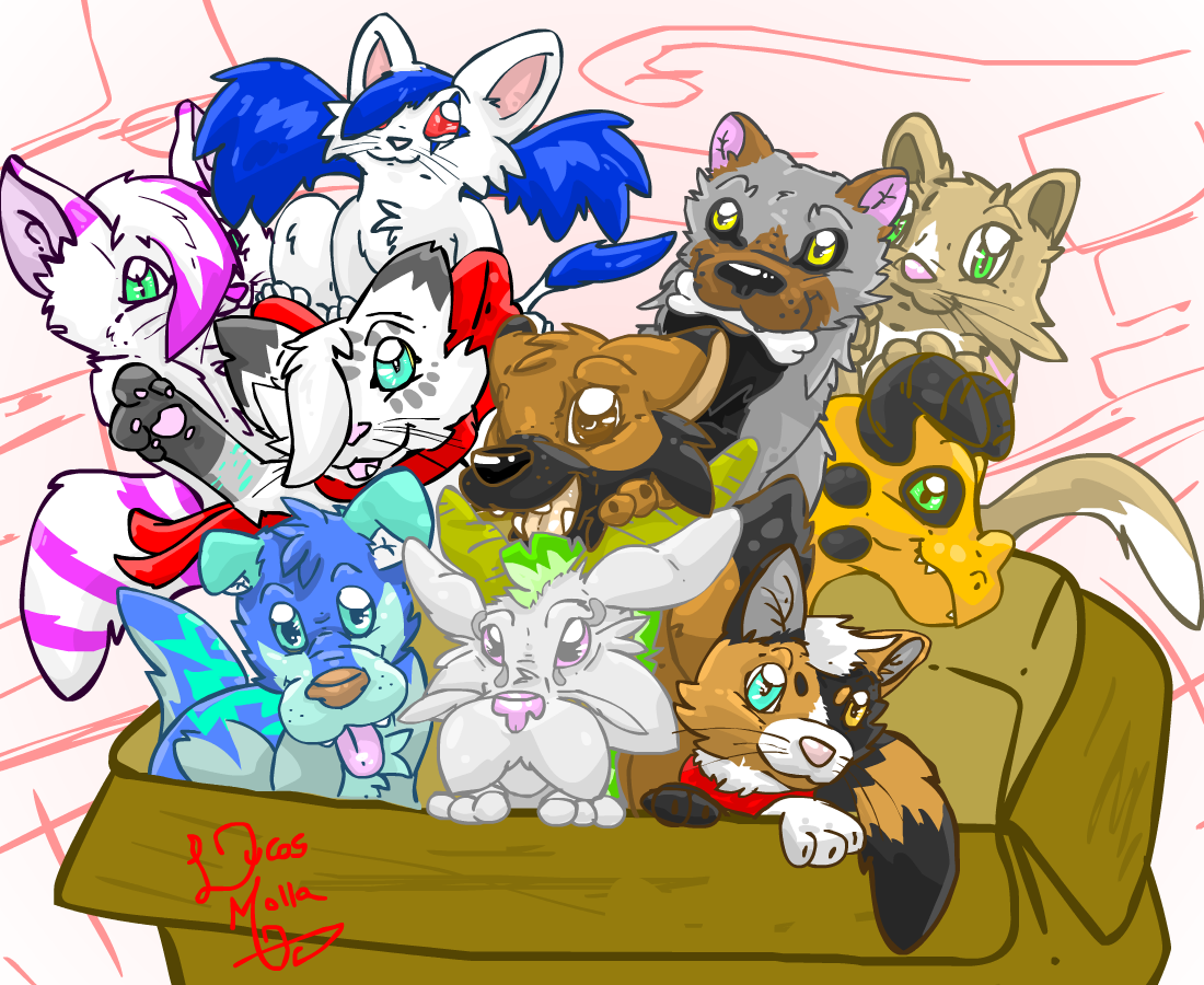 EPIC OCs Puppie Box! (ExtremellyCute)