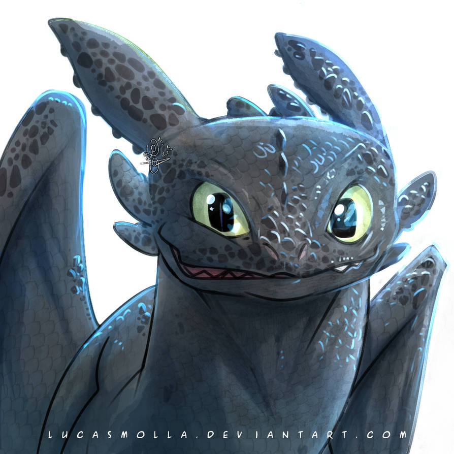 Toothless (How to Train Your Dragon) HTTYD by LucasMolla on DeviantArt