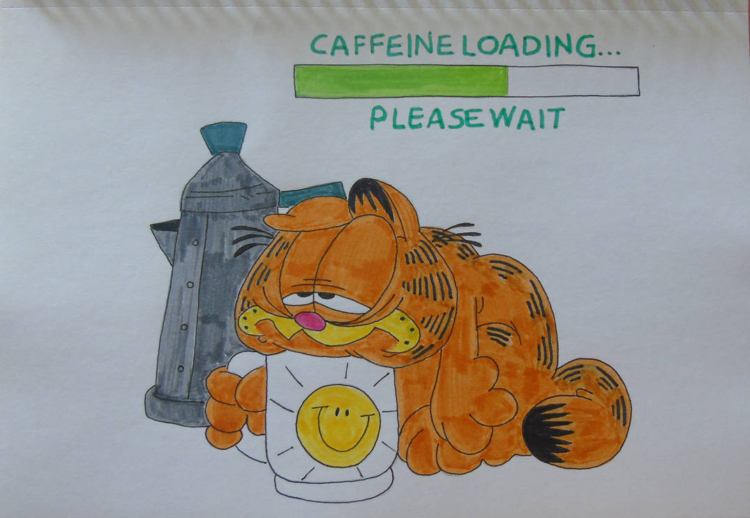 Caffine Loading Sign Caffine loading by TheRealAverageDrawer on DeviantArt
