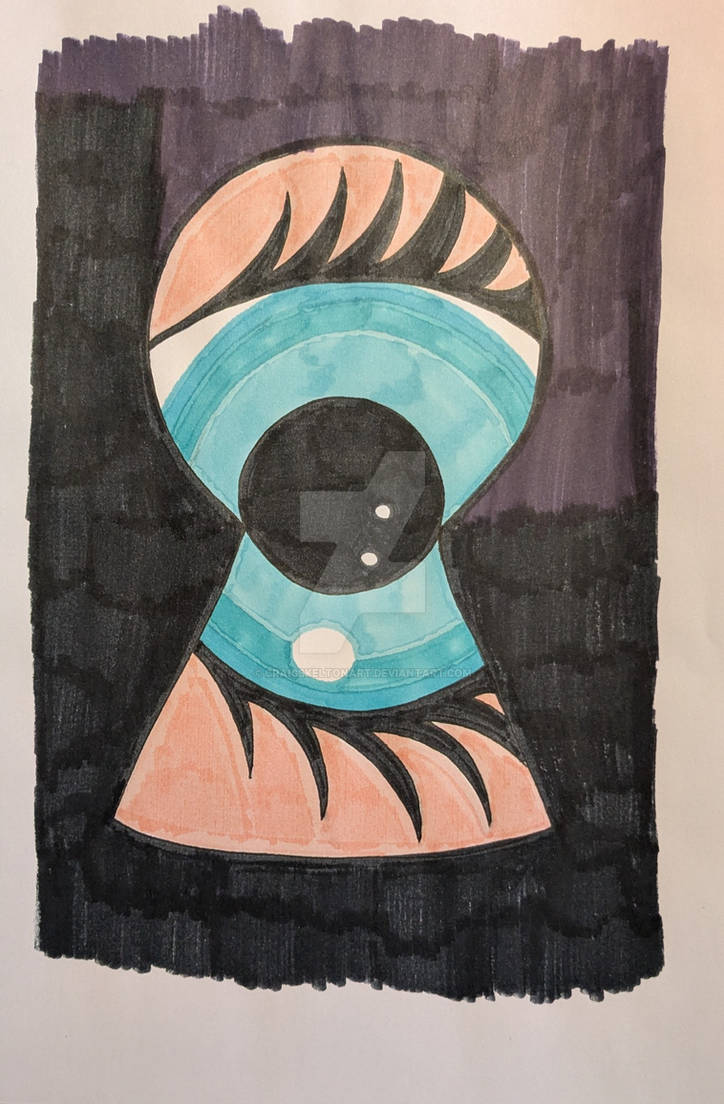 Minecraft Keyhole Drawing Keyhole by CraigSkeltonArt on DeviantArt