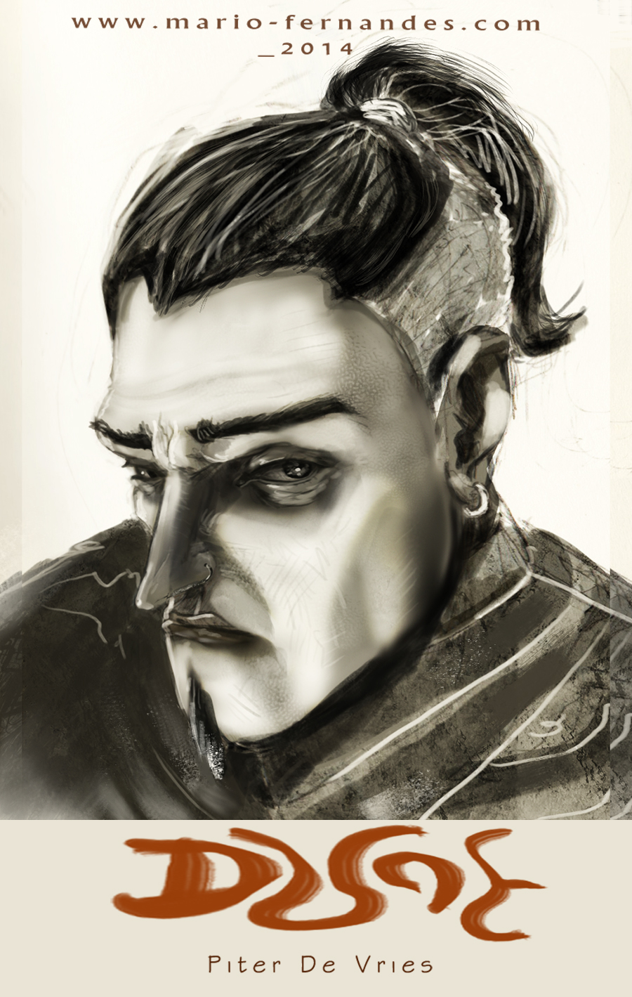 Dune Fanart 14 12 Piter De Vries 01 By Mariofernandes On Deviantart
