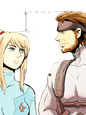 Snake and Samus