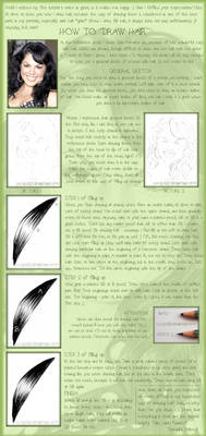 Tutorial: how to draw hair?