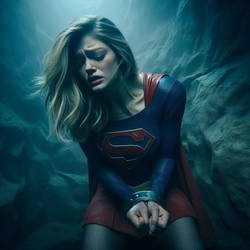 Supergirl captured and restrained