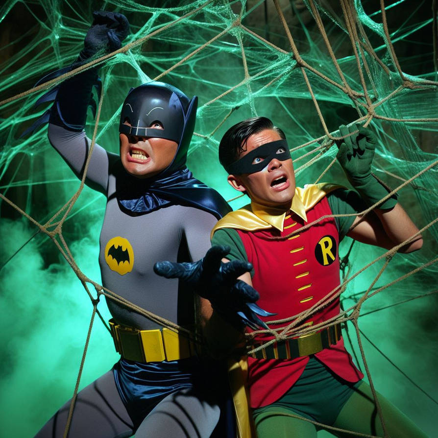 Batman and Robin in peril 3 by SonOfKrypton1978 on DeviantArt