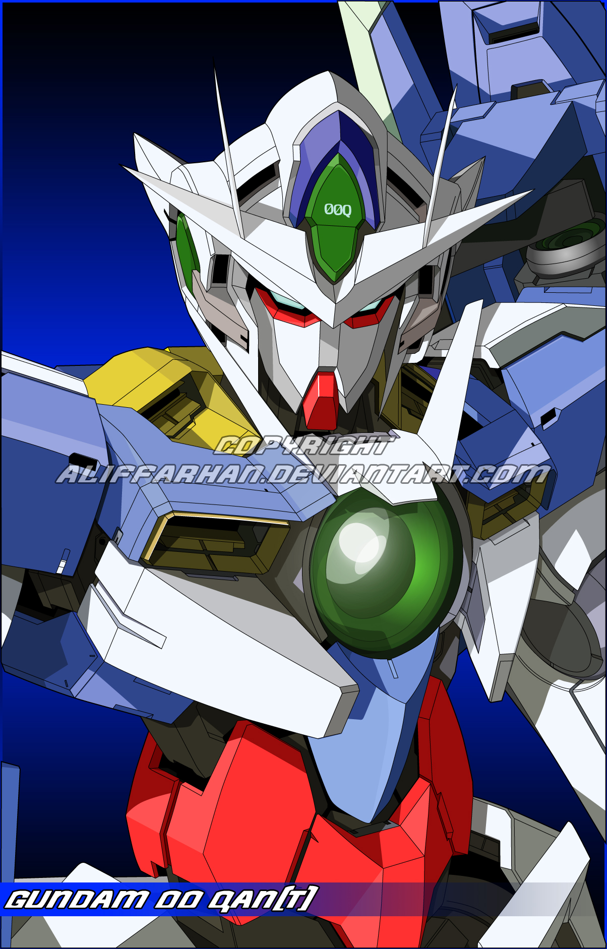 GUNDAM 00 QAN_T - Full Color