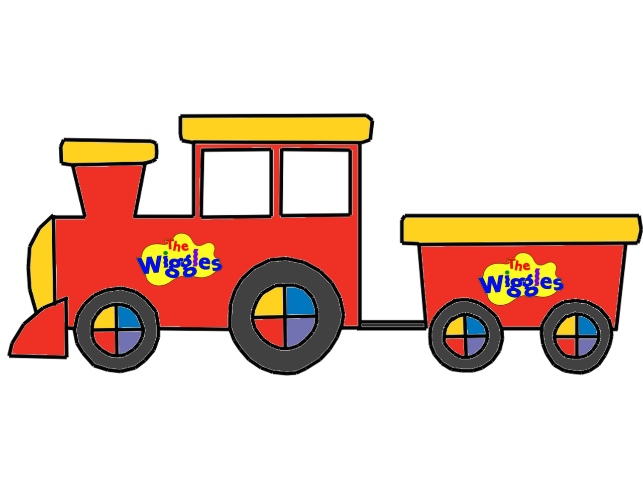 Wiggles Train Ride The Wiggles Big Red Train by JustinThomas10 on DeviantArt