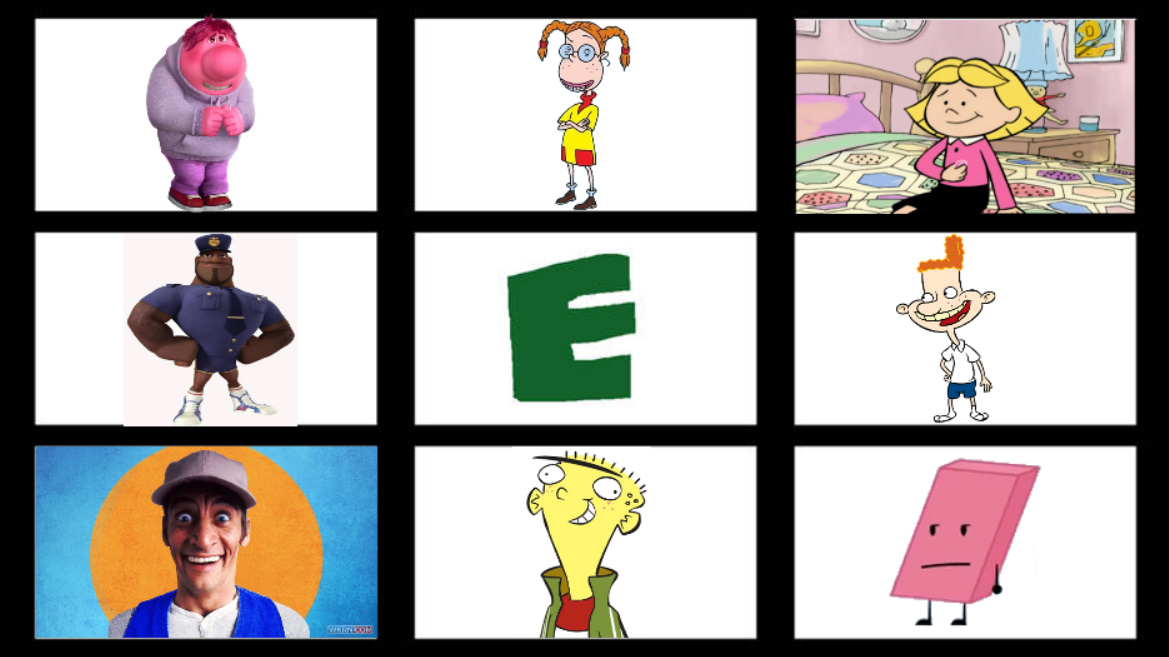 My Favorite Letter E Characters by JustinThomas10 on DeviantArt