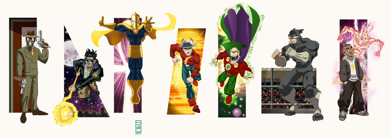 DCU Vol. 12: JSA Founders by alexmax