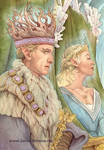 The Elfin King and Queen by yaamas