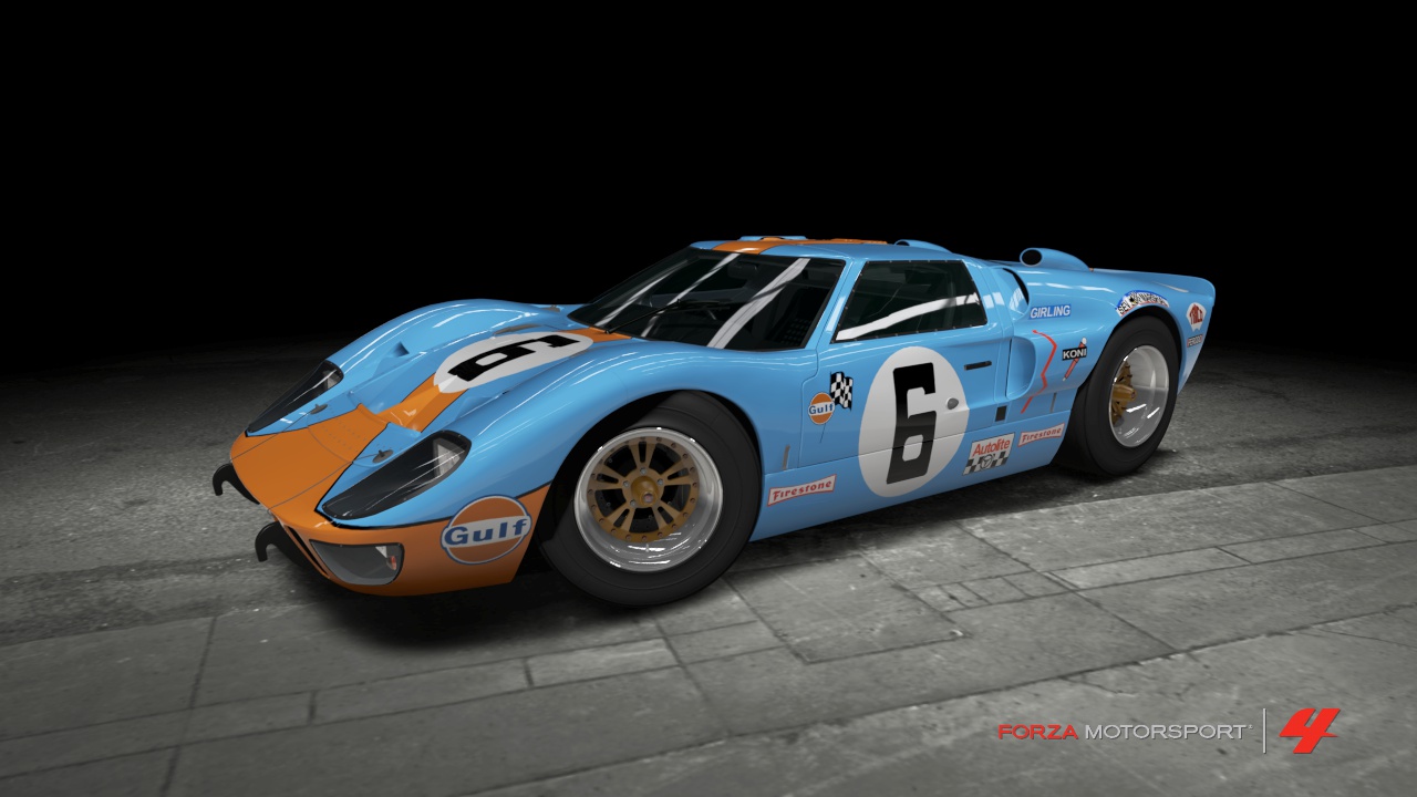 1966 Ford GT40 Race Car Gulf Oil (Gran Turismo 5) by Vertualissimo on  DeviantArt