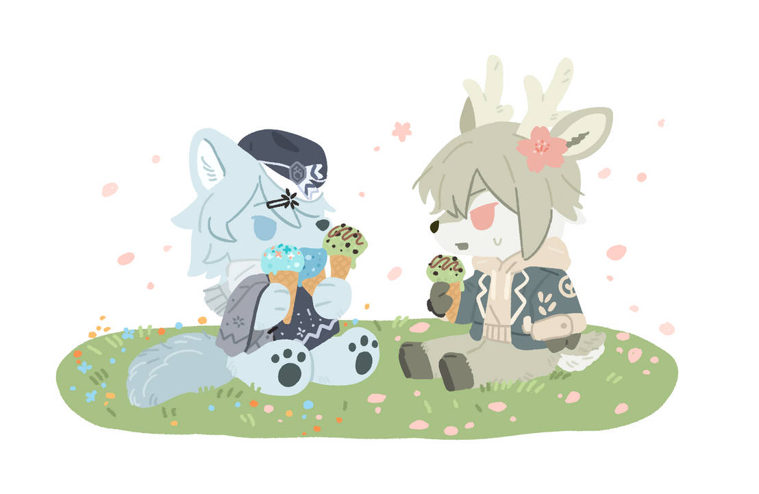 Commission - Chibi Furry 05 by SmoandMomo on DeviantArt