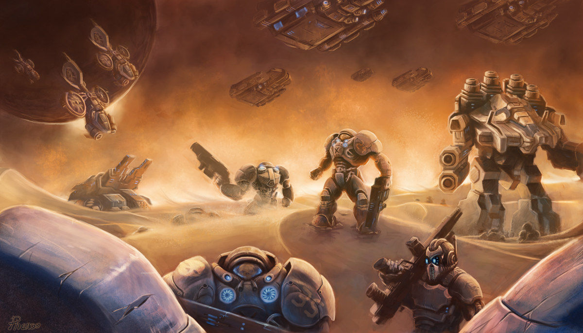 Starcraft Terran Legion by PhanouArt on DeviantArt