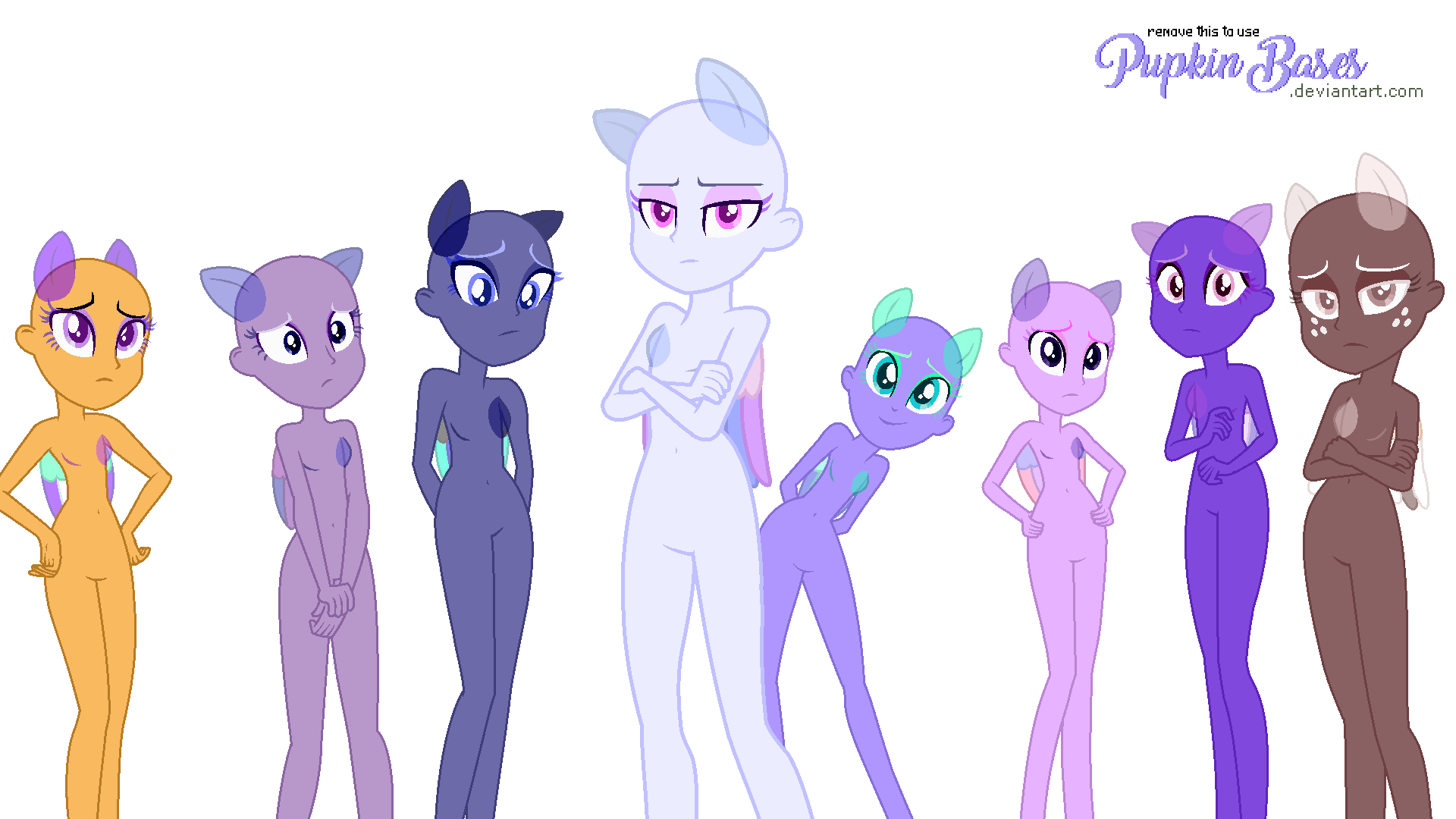 Equestria Girls Or Boys Bases On Mlp Awsome Bases Deviantart