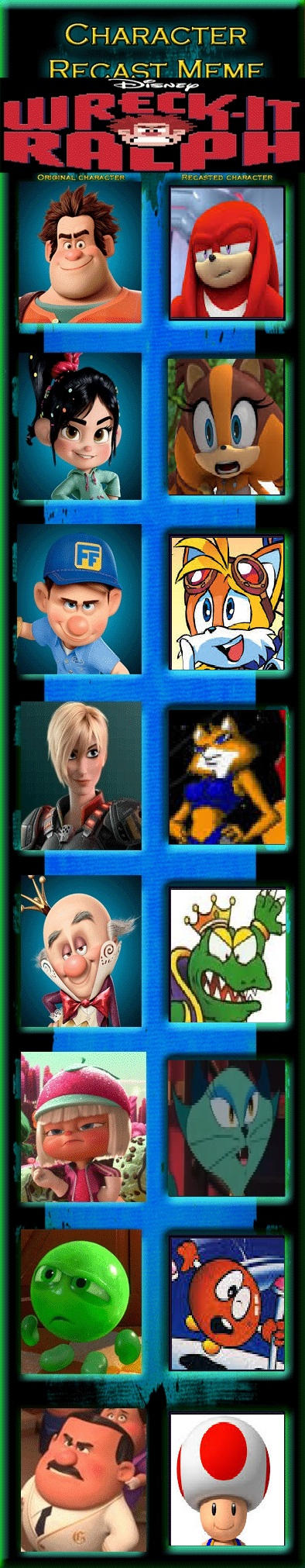 Recaed Ralph Wreck It Ralph Recast by JCFanfics on DeviantArt